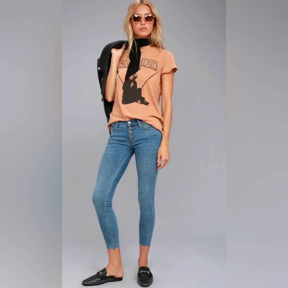 Free People Reagan jeans size 25